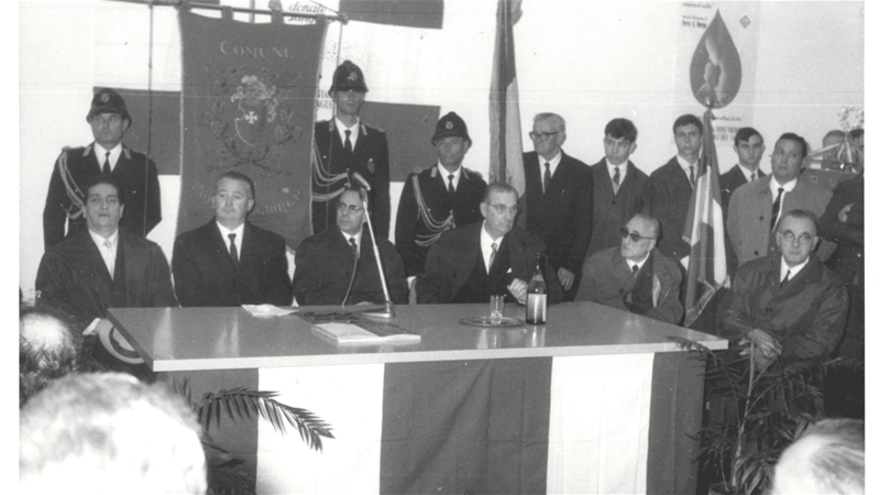 Inaugurazione sede via Gentili 1966